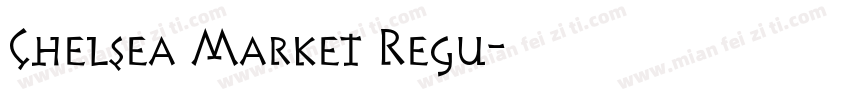 Chelsea Market Regu字体转换